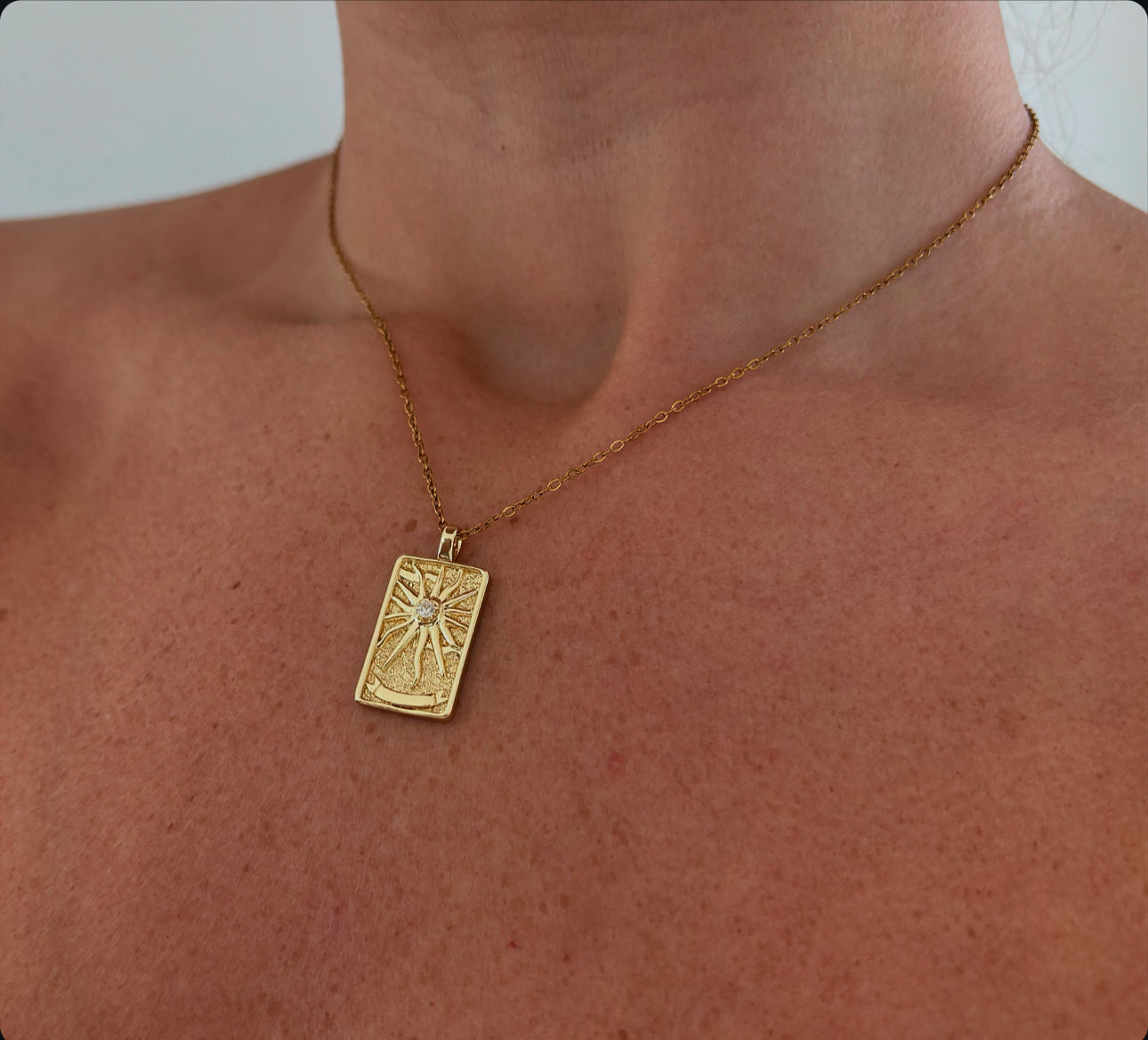 Starburst Tarot Necklace