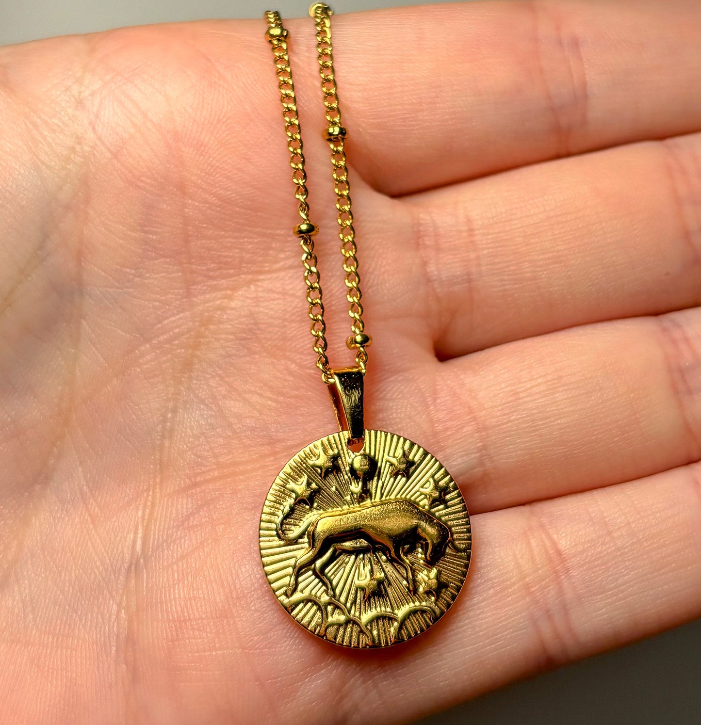 Taurus Star Sign Necklace
